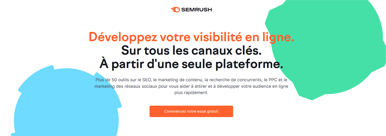 interface semrush