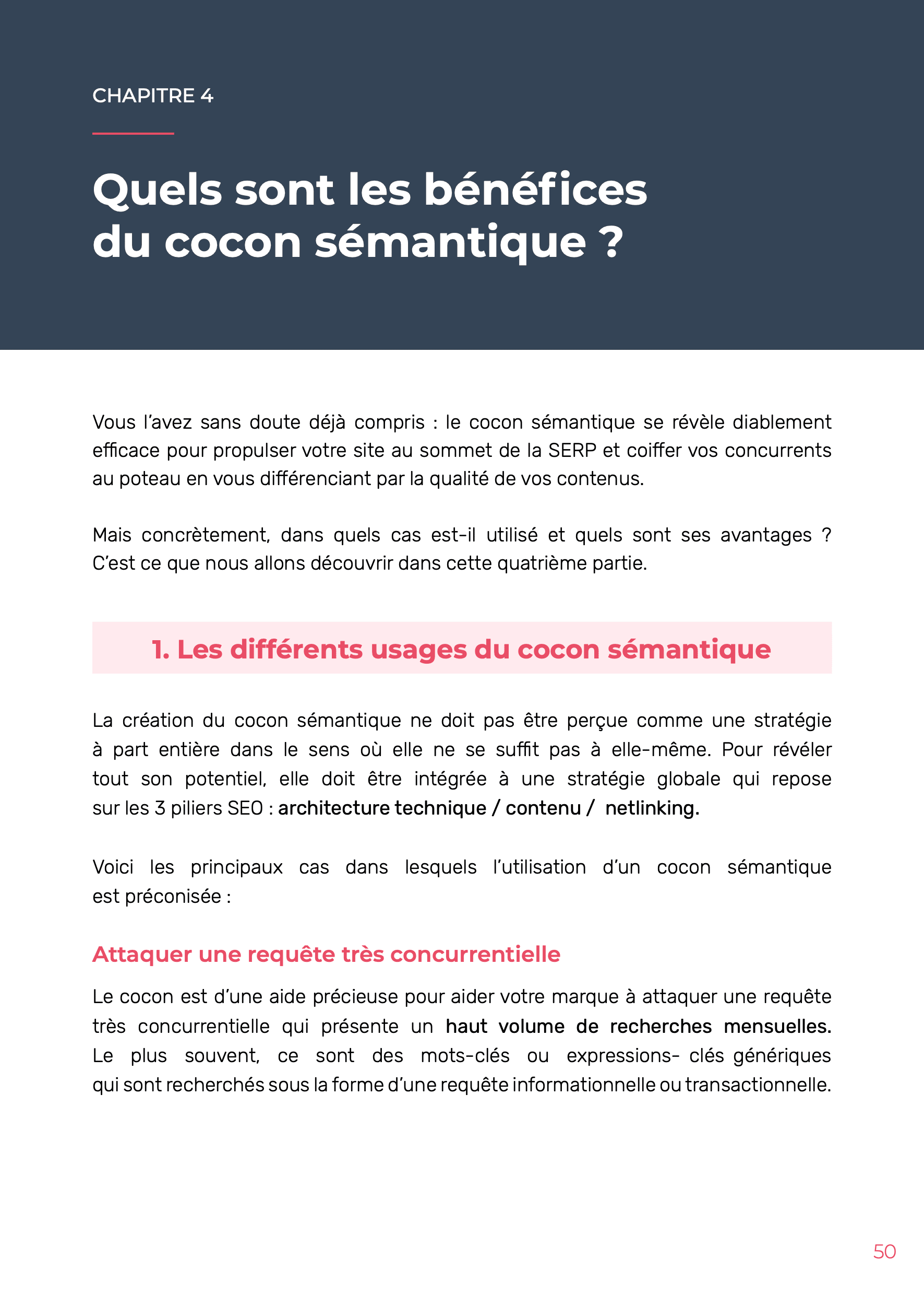 Cocon sémantique - CH4