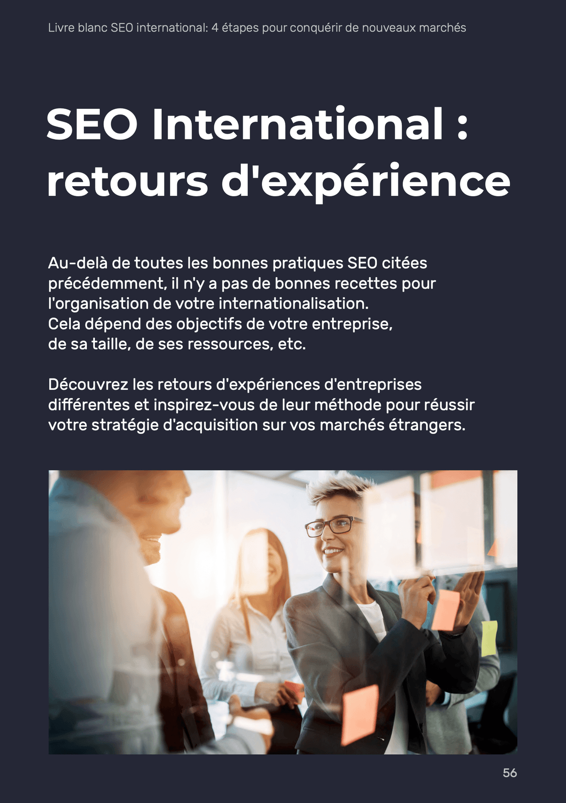 SEO international - Retours d'expérience
