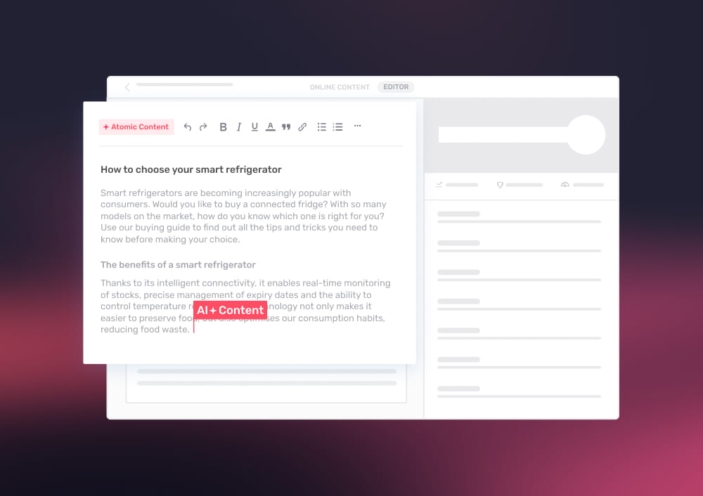 Illustration: AI CONTENT EN RESP
