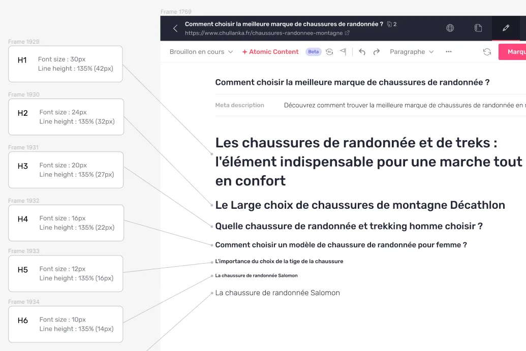 Editor avec la nouvelle typographie