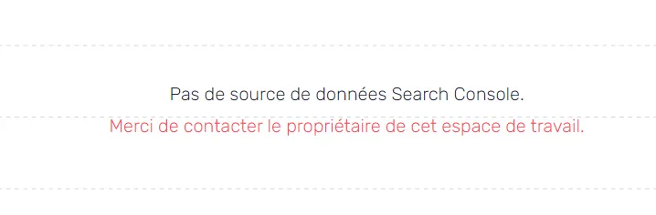 Nouveau message renvoyant le Member vers le propriétaire de l'espace de travail