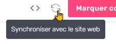 Editor vide avant la correction
