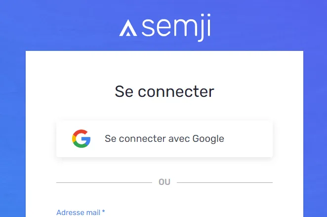 Ancien bouton Google Sign-in