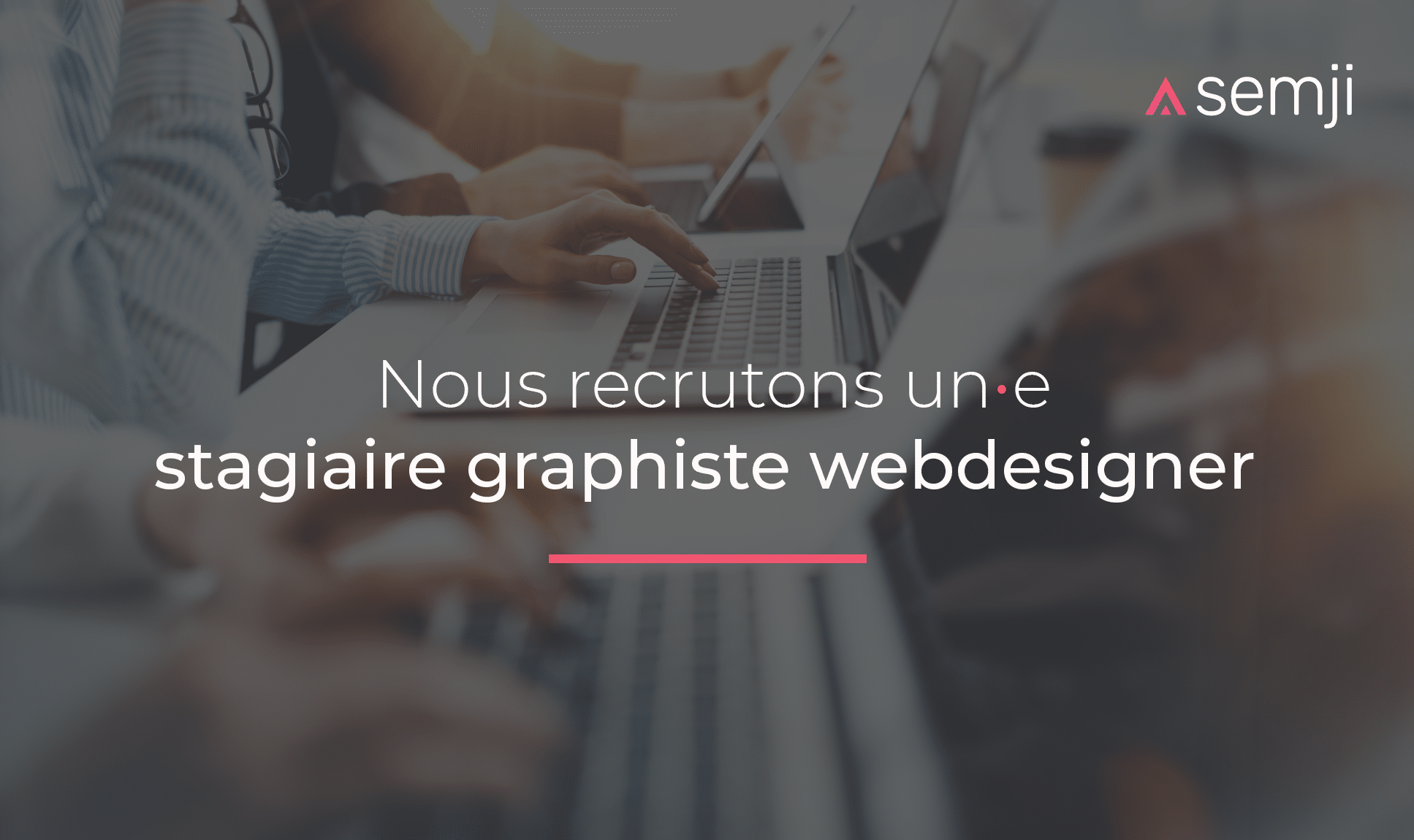 Visuel-recrutement stagiaire graphiste webdesign