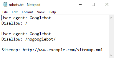 Googlebot robots.txt