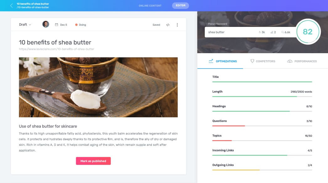 illu-editor-EN Semji Platform optimization content score