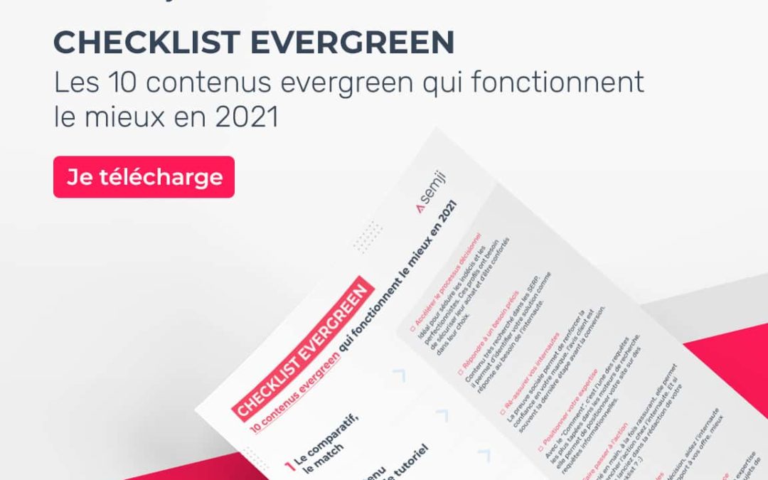 Checklist : Les 10 contenus Evergreen les plus performants