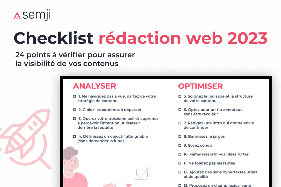 checklist redaction web 2022