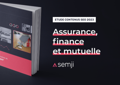 Etude Semji – Finance – Rapport sur l’état des contenus SEO en 2023