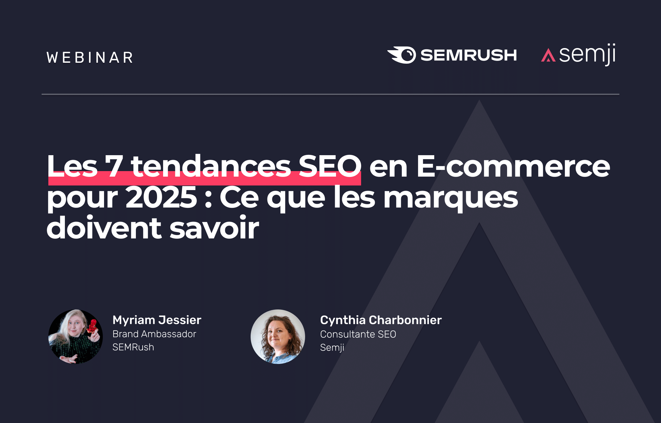 Webinar : Du SEO au CRO : le contenu au cœur de votre stratégie d’acquisition !