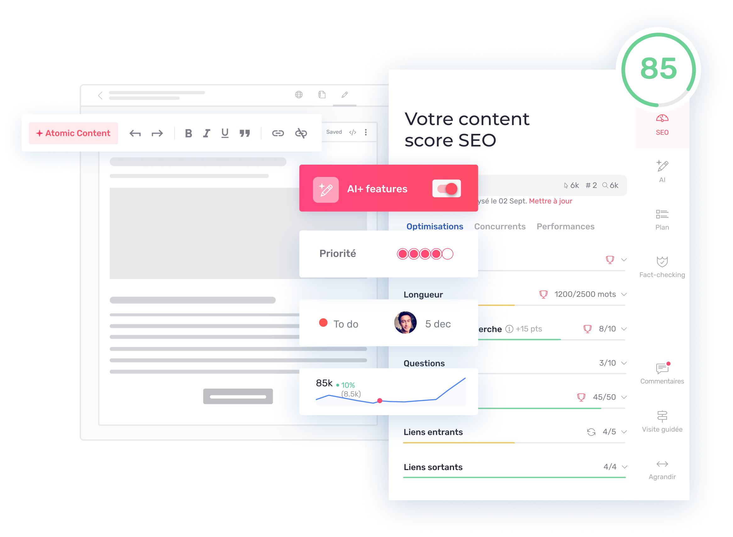 Semji votre content score SEO