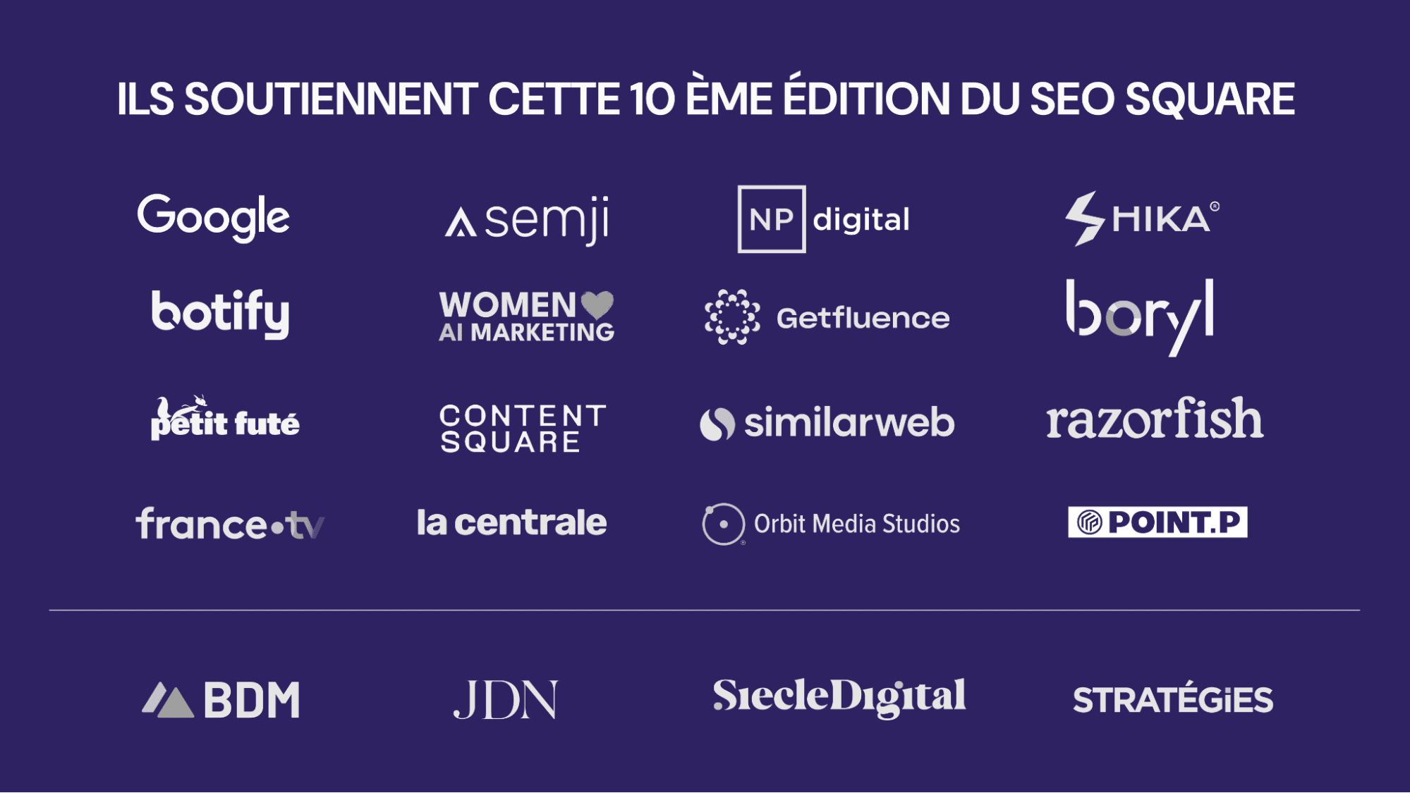Partenaires<br />
