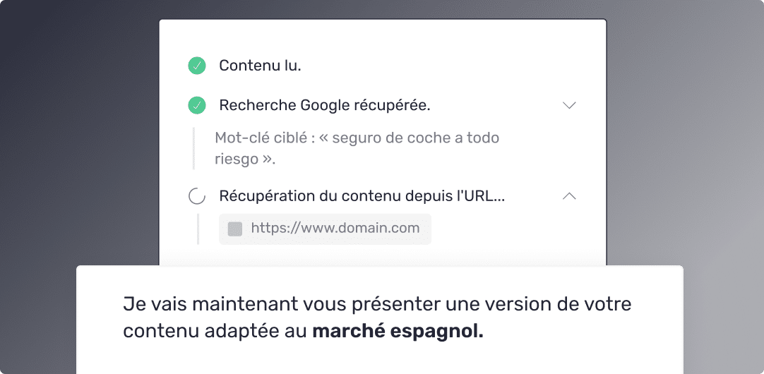 Agents personnalisés