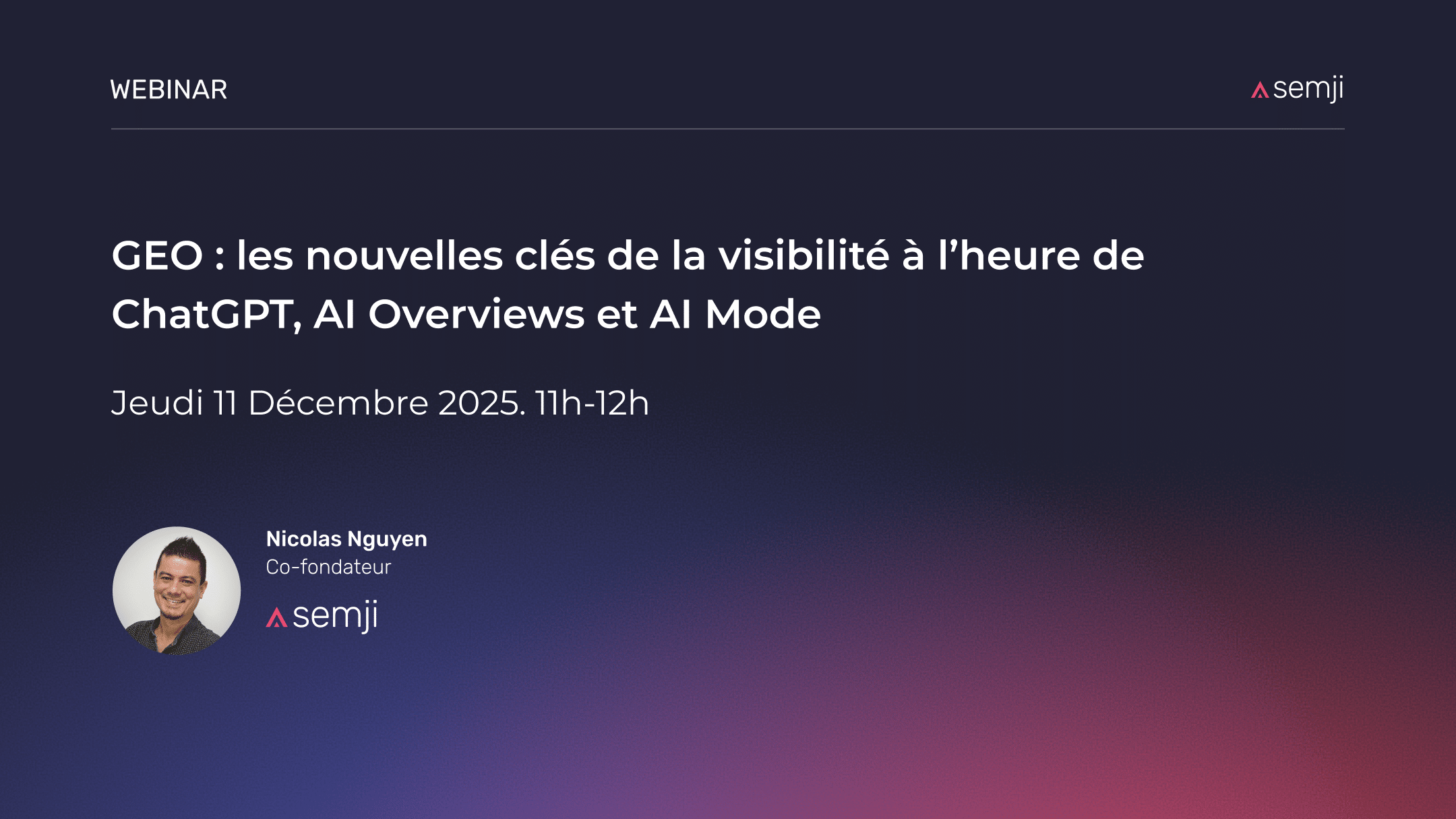 Webinar Semji x Fasterize