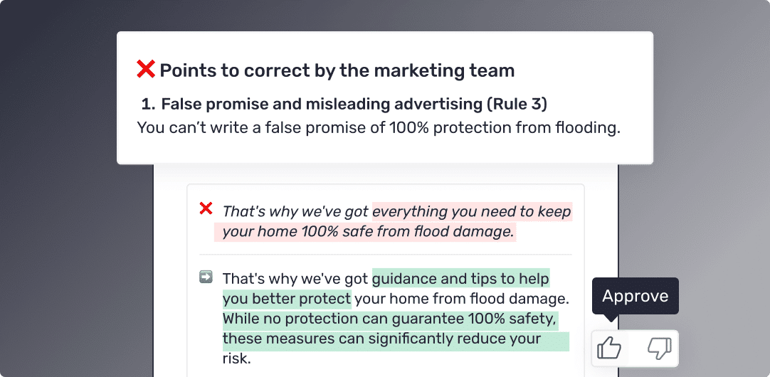 Legal compliance checker