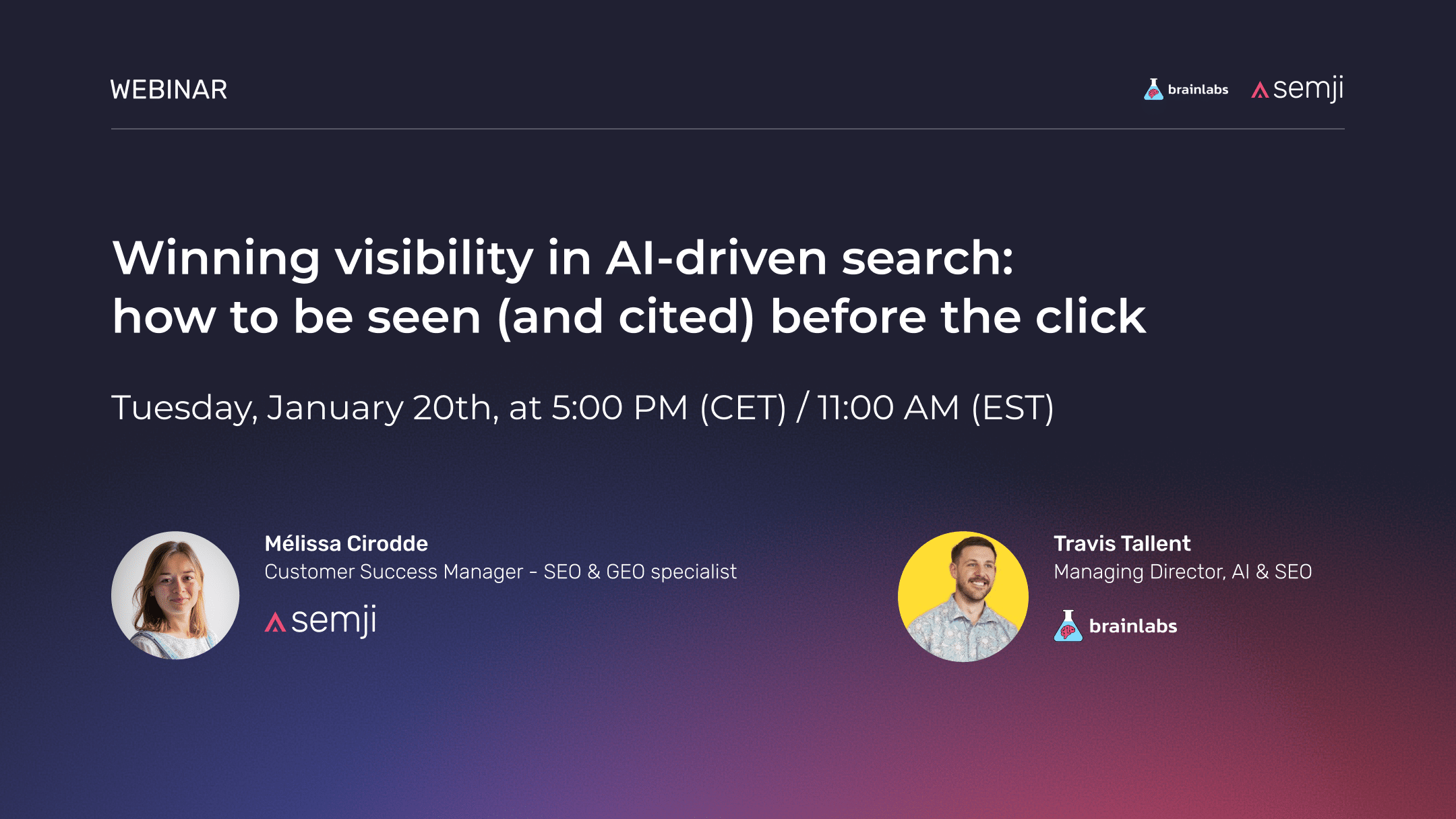 Webinar Semji x Fasterize