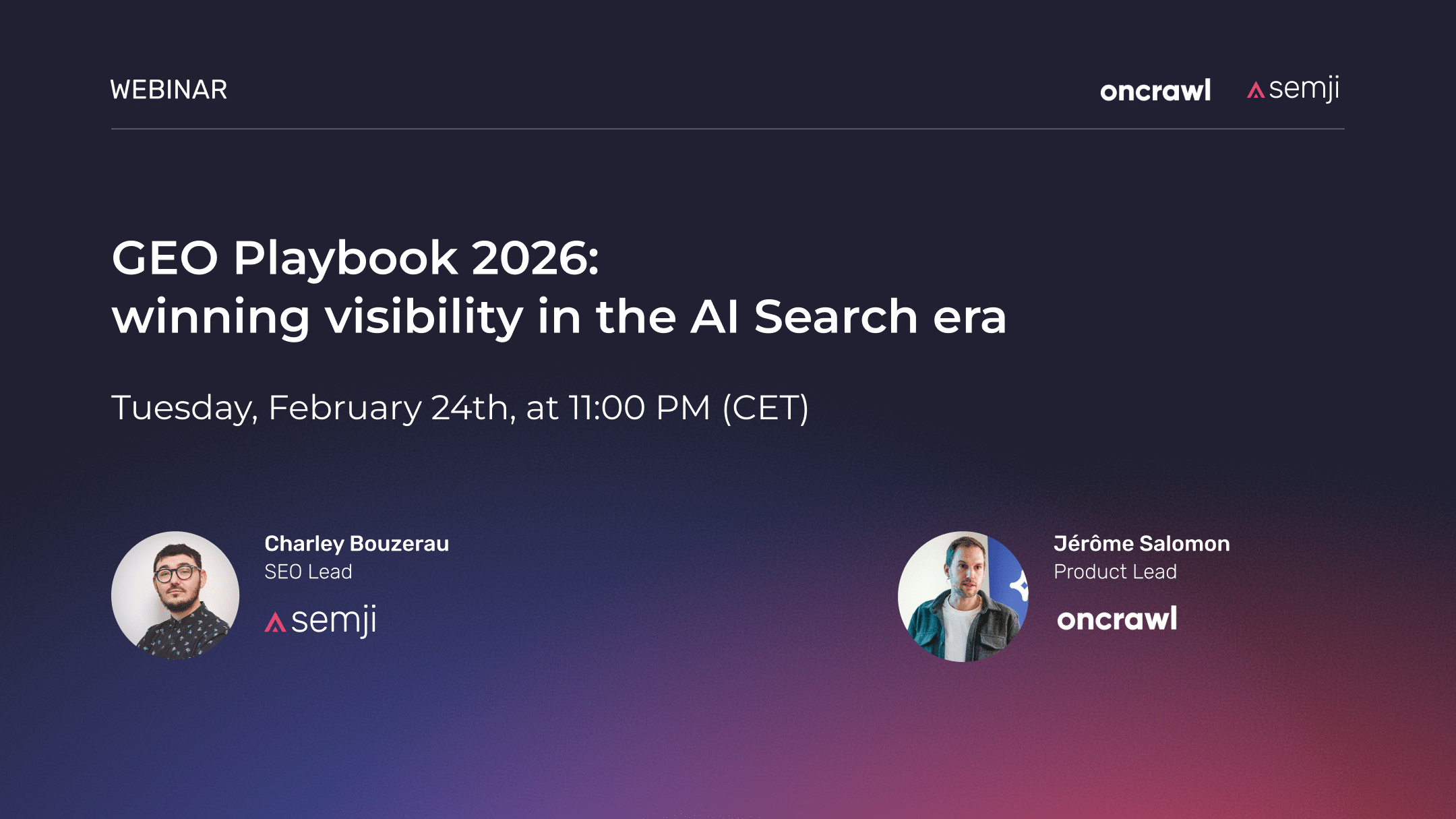 Webinar Semji x Fasterize